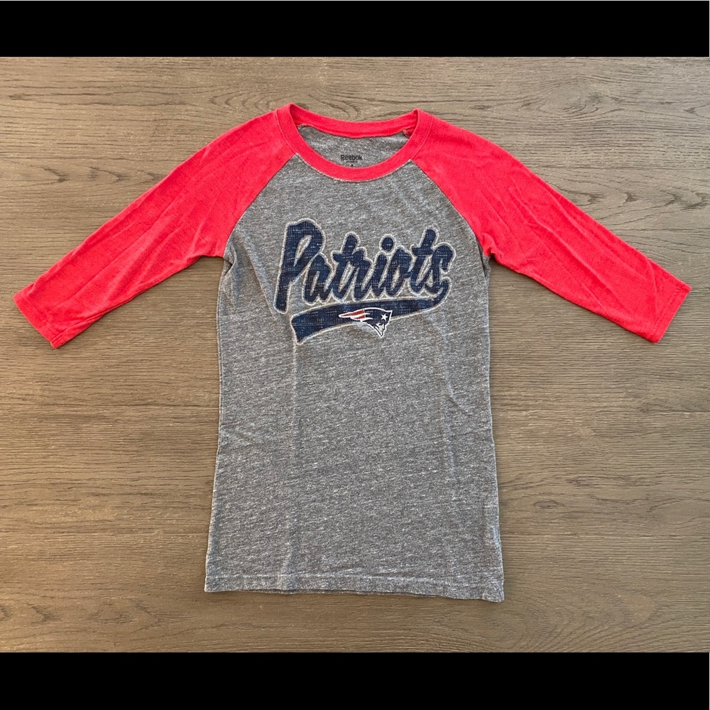 New England Patriots Raglan Tee